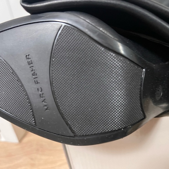 Marc fisher faux leather over the knee tie boots. style - VANY2 - Picture 3 of 9